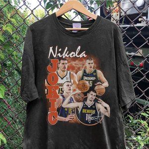 Vintage 90s Graphic Style Nikola Jokic T-shirt, Nikola Jokic